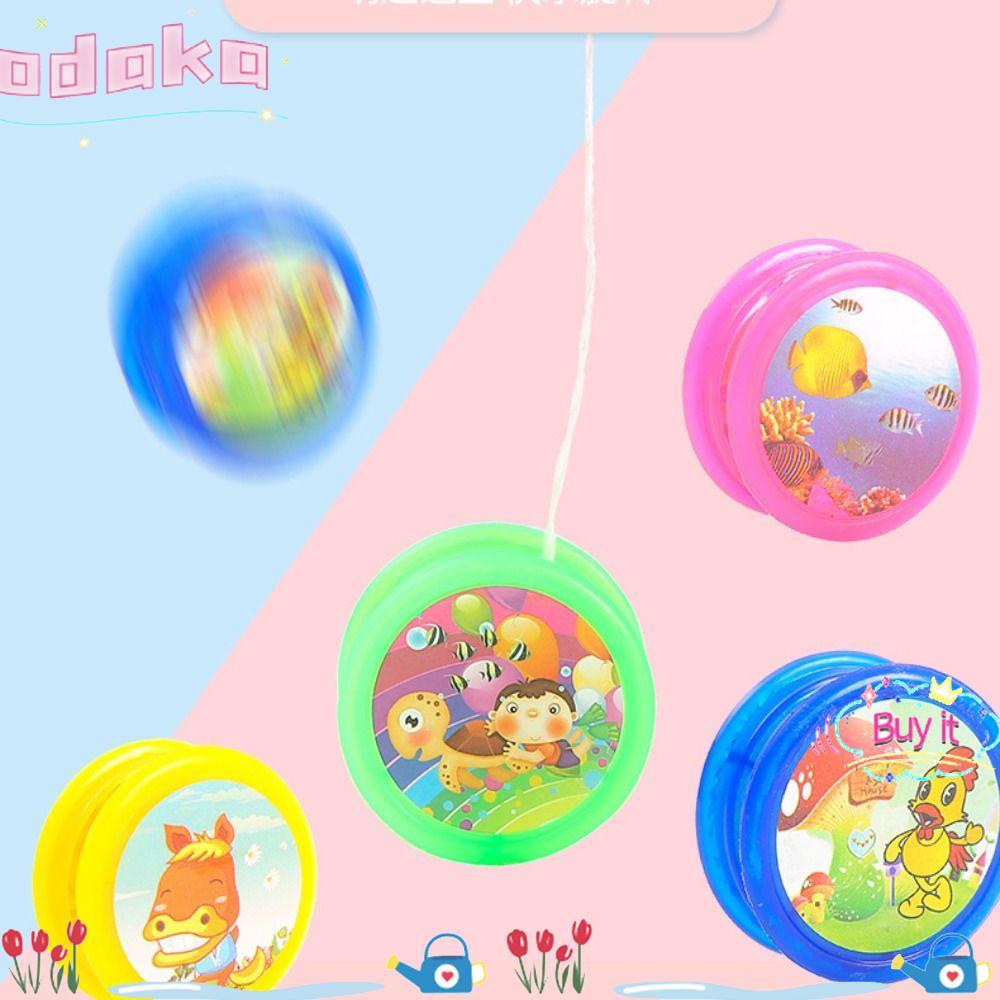 ODAKA 1A Yoyo Ball, ของเล่น Yoyo ที่ทนต่อการสึกหรอ, พลาสติกความเข้มข้นสูงทนทาน Dead Sleep Yoyo