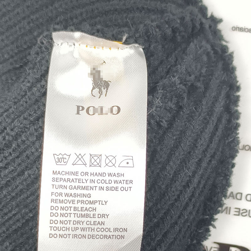 หมวกทําด้วยผ้าขนสัตว์กีฬาสบายๆถักหมวกหนาอบอุ่นเย็นหมวกเย็บปักถักร้อย - รูปที่ 7