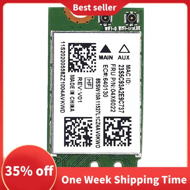 QCNFA335 การ์ดเครือข่ายไร้สาย,อินเทอร์เฟซ NGFF M2 4.0 การ์ดเครือข่ายไร้สายระบบรองรับ Win7/Win8/Win10