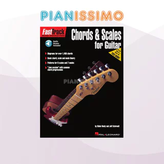 หนังสือ FastTrack Fast Track Guitar Method Book 1 2 Songbook 1 2 Level 1 2 Fast Track Chords & Scales