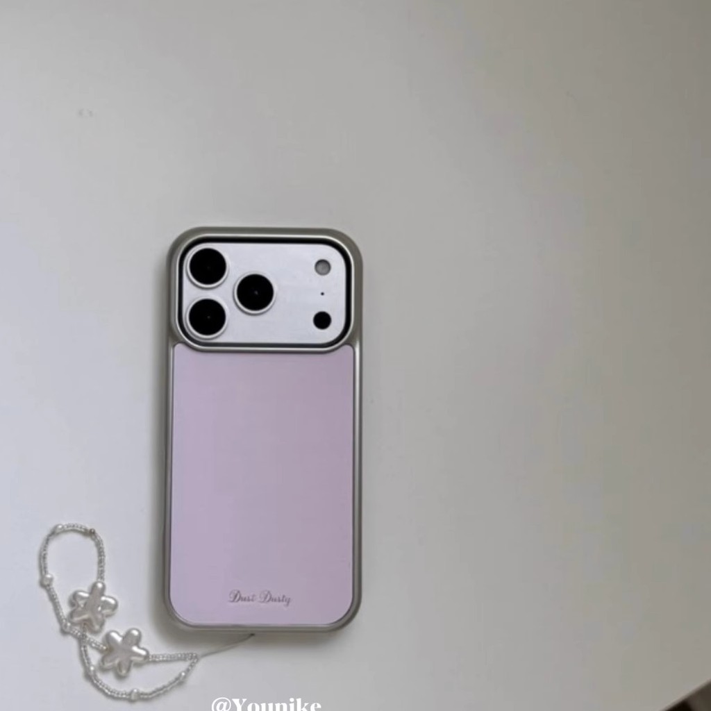Simple สีชมพูเคสโทรศัพท์ Drop-Resistant สําหรับ iPhone 17 Promax 16 Promax 15 Promax 11 12 13 17 14plus 15plus 16e 16plus 15pro 17air ราคา ถูกที่สุด ดีลบีเคเค แกลเลอรีภาพที่ 4