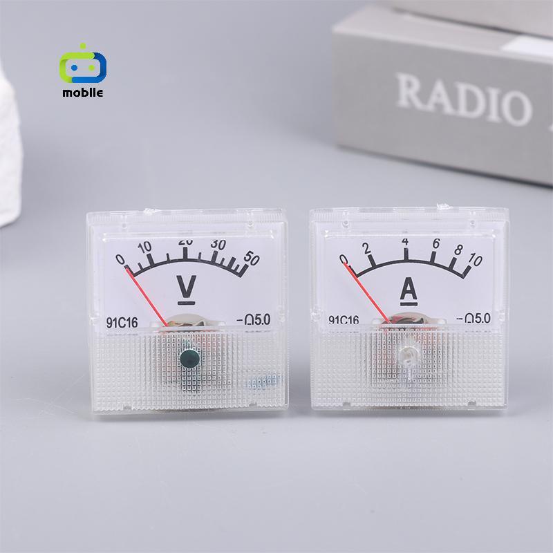 [maygood] AC 150-300V 10-250V 5-75A แอมป์มิเตอร์แรงดันไฟฟ้า Current Meter Tester Analog Pointer โวลต์แอมป์มิเตอร์แผงเมตร {TH}