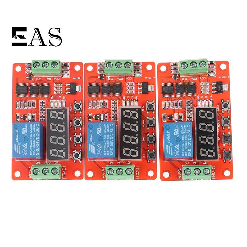 [EA] FRM01 DC 5/12/24V 1 ช่องโมดูลรีเลย์มัลติฟังก์ชั่น Loop Delay Timer Switch TH