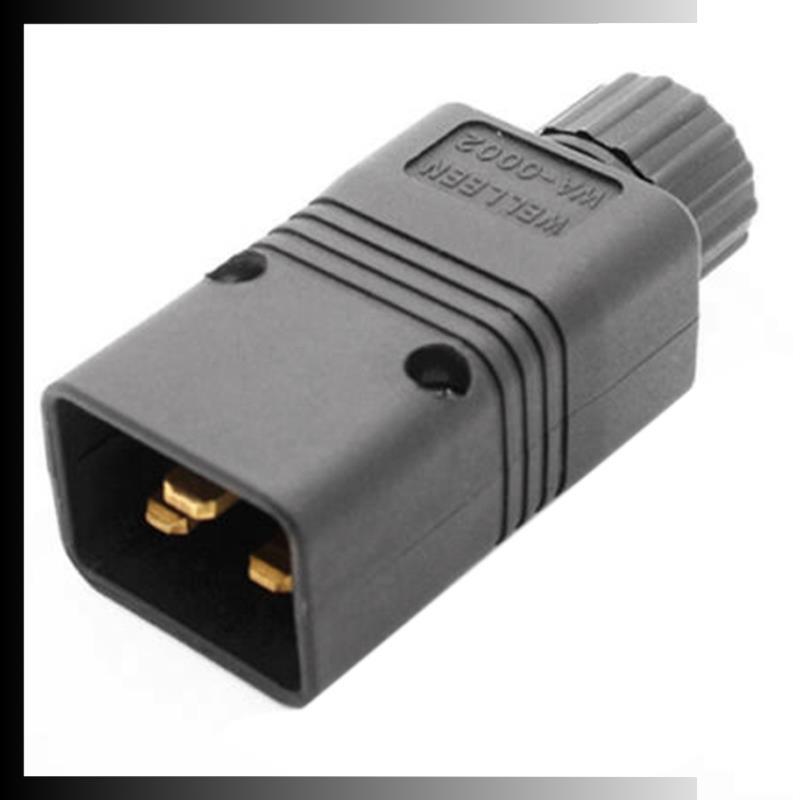 UPS Power IEC ชาย C20 ปลั๊กสายไฟปลั๊ก Rewirable 16A / 250V ที่มีประโยชน์ u1bhhrhds