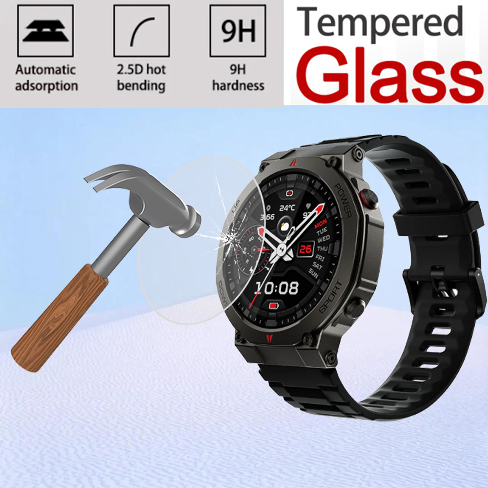 สําหรับ Black Shark GS3 Ultra sport Smart watch กระจกนิรภัยป้องกันหน้าจอ 9H 2.5D ฟิล์ม