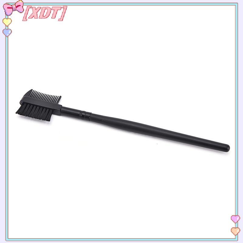 XDT Girls 2 in 1 Eyebrow Eyelash Dualb Extension Brush เครื่องสําอางแต่งหน้า Tool1z KCP