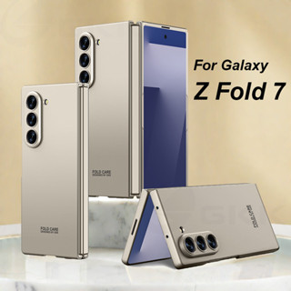 LUKEN เคสพลาสติกเกราะบางเฉียบสําหรับ Samsung Galaxy Z พับ 7 …