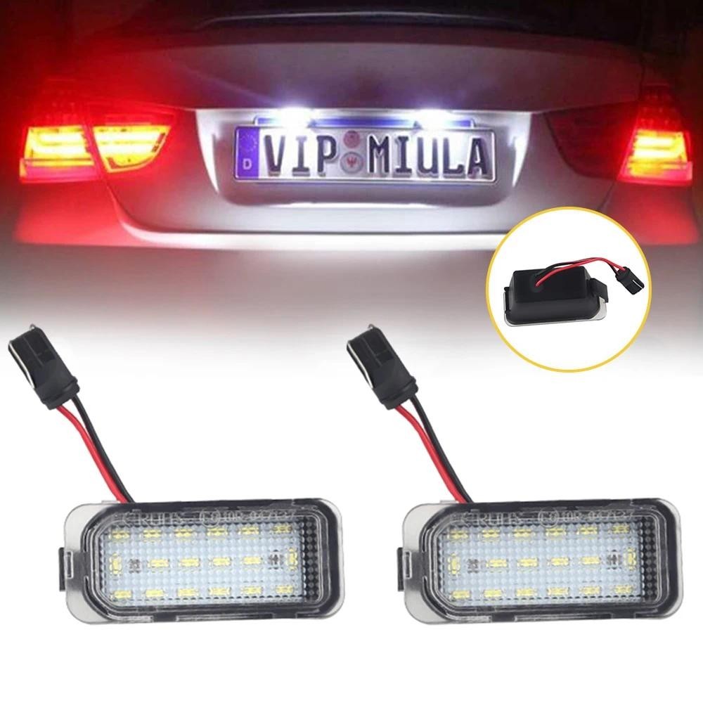 สําหรับ Ford Fiesta JA8 Focus DA3 5D Focus LED ใบอนุญาตรถจํานวนแผ่น 6000K สีขาว Ultra Bright LDE Lig