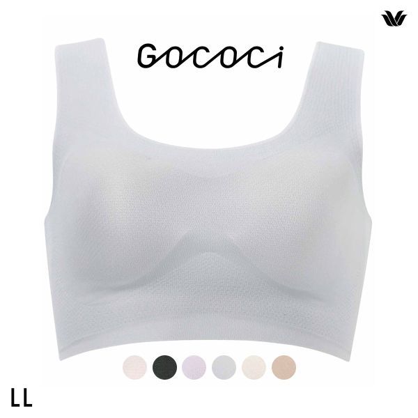 Wacoal Cool GOCOCi CGG571 wireless & seamless half top bra (Size LL)(40CGG571LL)(Direct from Japan)1