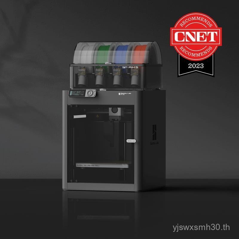 เครื่องพิมพ์ 3D Bubu Lab P1S, P1S Combo (มี AMS), รองรับการใช้งานสูงสุด 16 สี/หลายวัสดุ, 500 มม./s F
