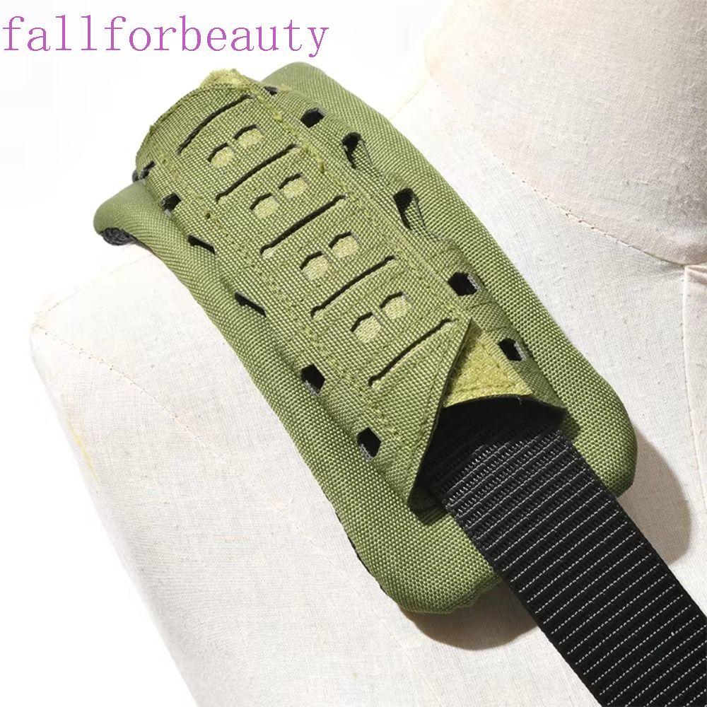 FALLFORBEAUTY แผ่นรองสายคล้องไหล่ แผ่นรองไหล่กลางแจ้งระบายอากาศได้สบาย น้ําหนักเบานุ่มลื่นปกป้องแผ่นรองไหล่ปีนเขากิจกรรมกลางแจ