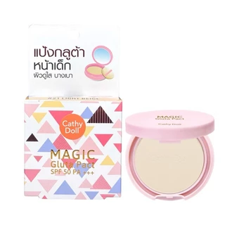 Cathy Doll 4.5g. แป้งพัฟขนาดพกพา รวมทุกรุ่น แป้งแข็ง (ตลับเล็ก)
