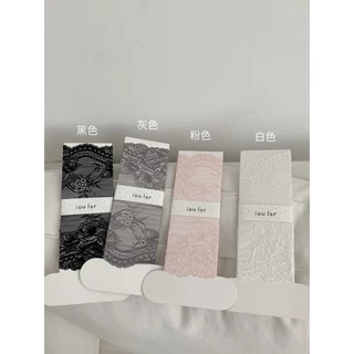 สินค้าใหม่ลูกไม้อ่อนโยนตาข่ายฤดูร้อนกลวงระบายอากาศถุงเท้านิ้วเท้าหวานผู้หญิง
