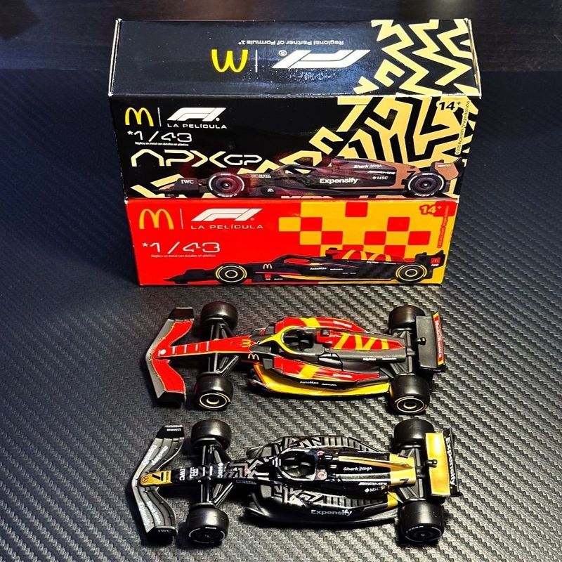 McDonalds F1 Co-Branded APX Fleet Racing Model Limited Formula 1: 43 Car Model wt26.15