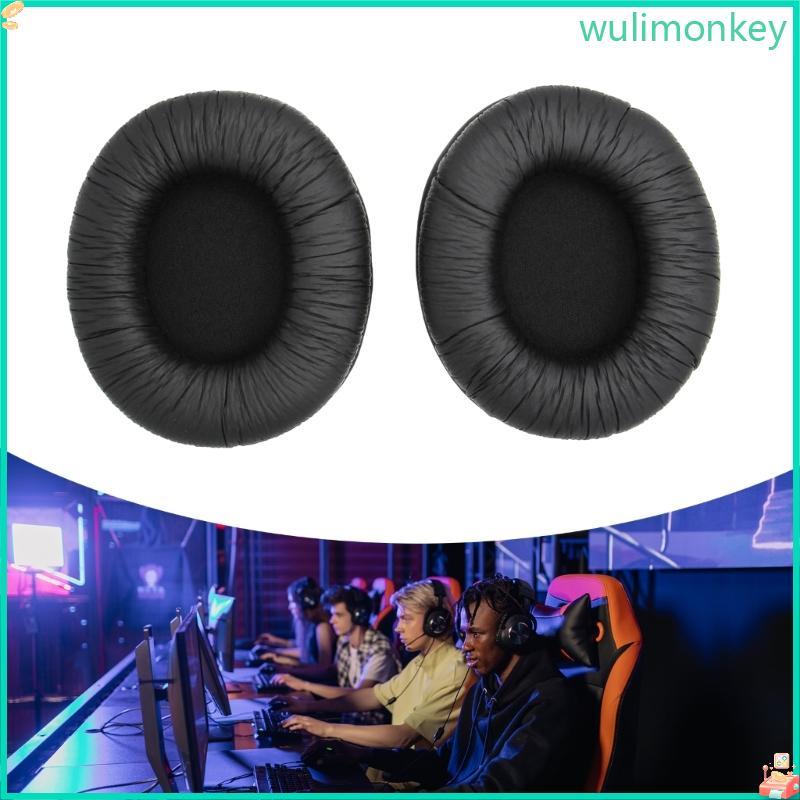 WU เบาะรองนั่งแผ่นรองหูฟัง Earmuffs สําหรับ MDR 7506 MDR CD900ST