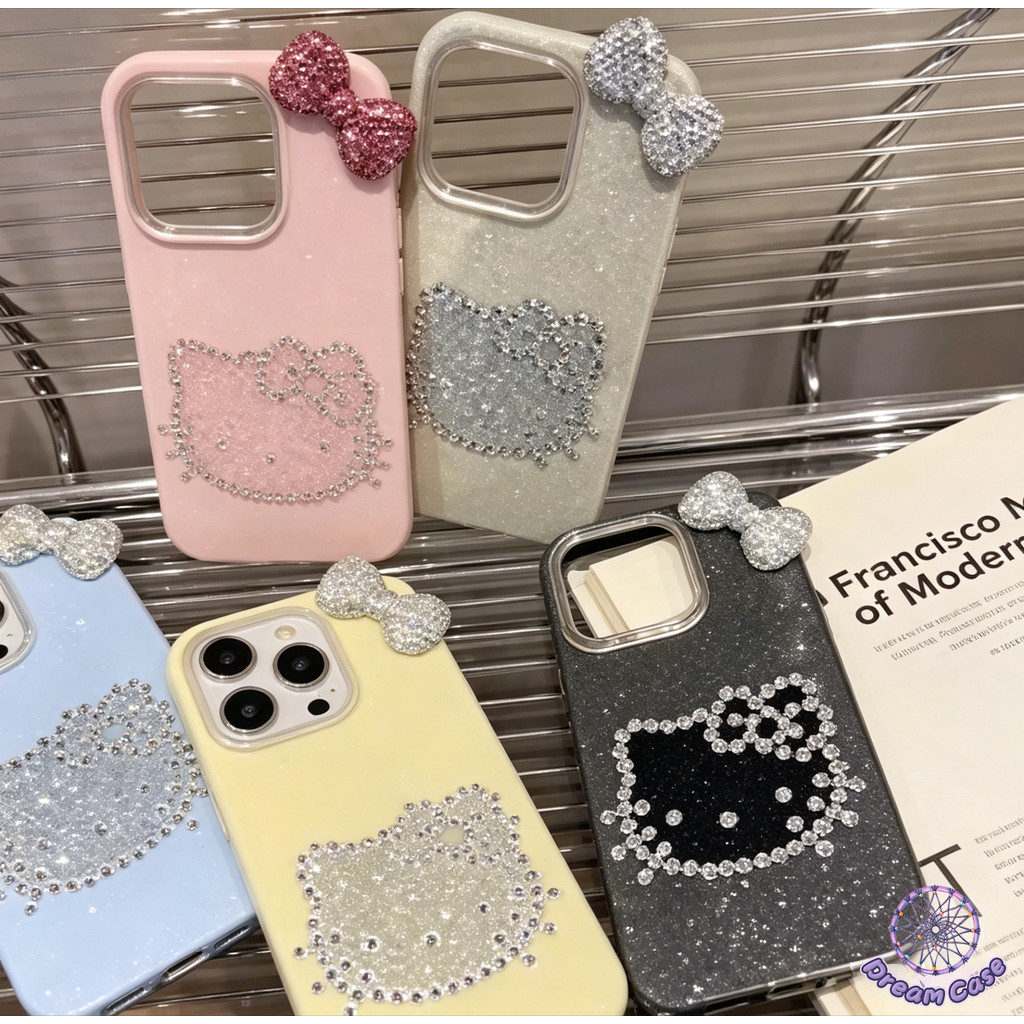 เคสผงกระพริบ คิตตี้ สไตล์ฮิต คู่รัก OPPO Reno 14 F 13 F 11 15 F 8T 5 5F 10 12 12F 5z 6 8z 7z 6z 13F Reno 15 F19 Pro