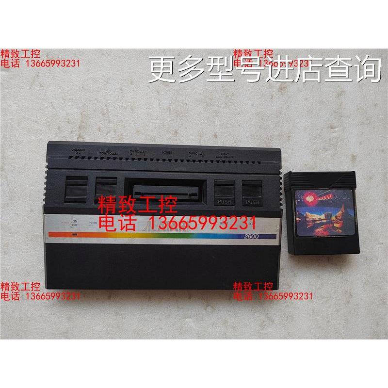 Lingnan คอนโซลเกม ATARI ATARI2600 มือสองพร้อมรูปภาพทางกายภาพของการ์ด