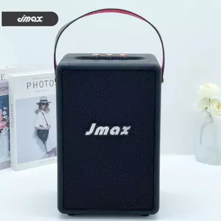 JM-6PRO ลำโพงบลูทูธไร้สาย ปรับเบสได้ กำลังขับ 80W พร้อมสายหิ้วแบบหนัง ฟังก์ชั่น BT/TF/AUX ดีไซน์สวย หรูหรา ของแท้ 100%