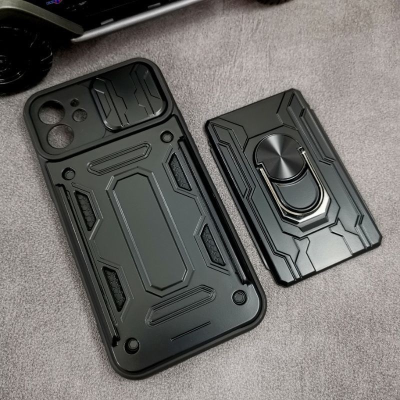 IPhone 11 - CardX Flip Lens Card Ring Armor Case กันกระแทก