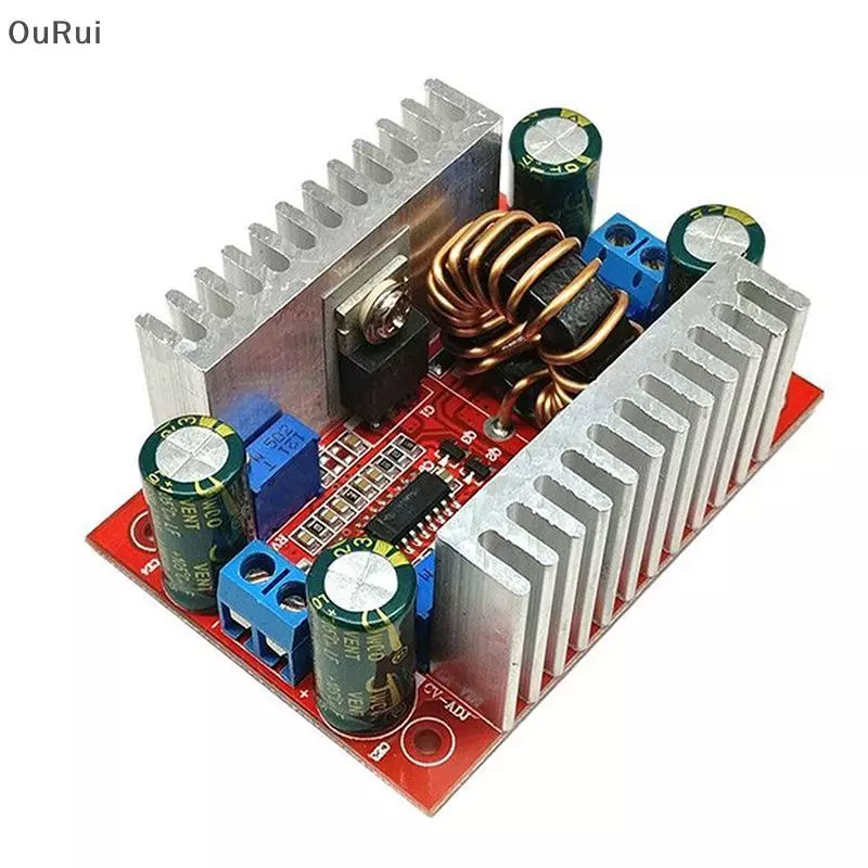 {B&C Dec} 400W 15A High-power Step-up Boost Converter โมดูลแหล่งจ่ายไฟกระแสไฟคงที่ LED Driver แรงดันไฟฟ้า Charger Step Up Module {th}