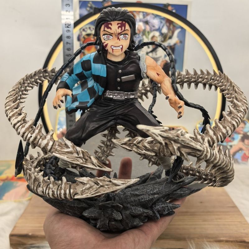 tanjiro figure nezuko muichiro tokito giyu tomioka inosuke new style demon slayer figure