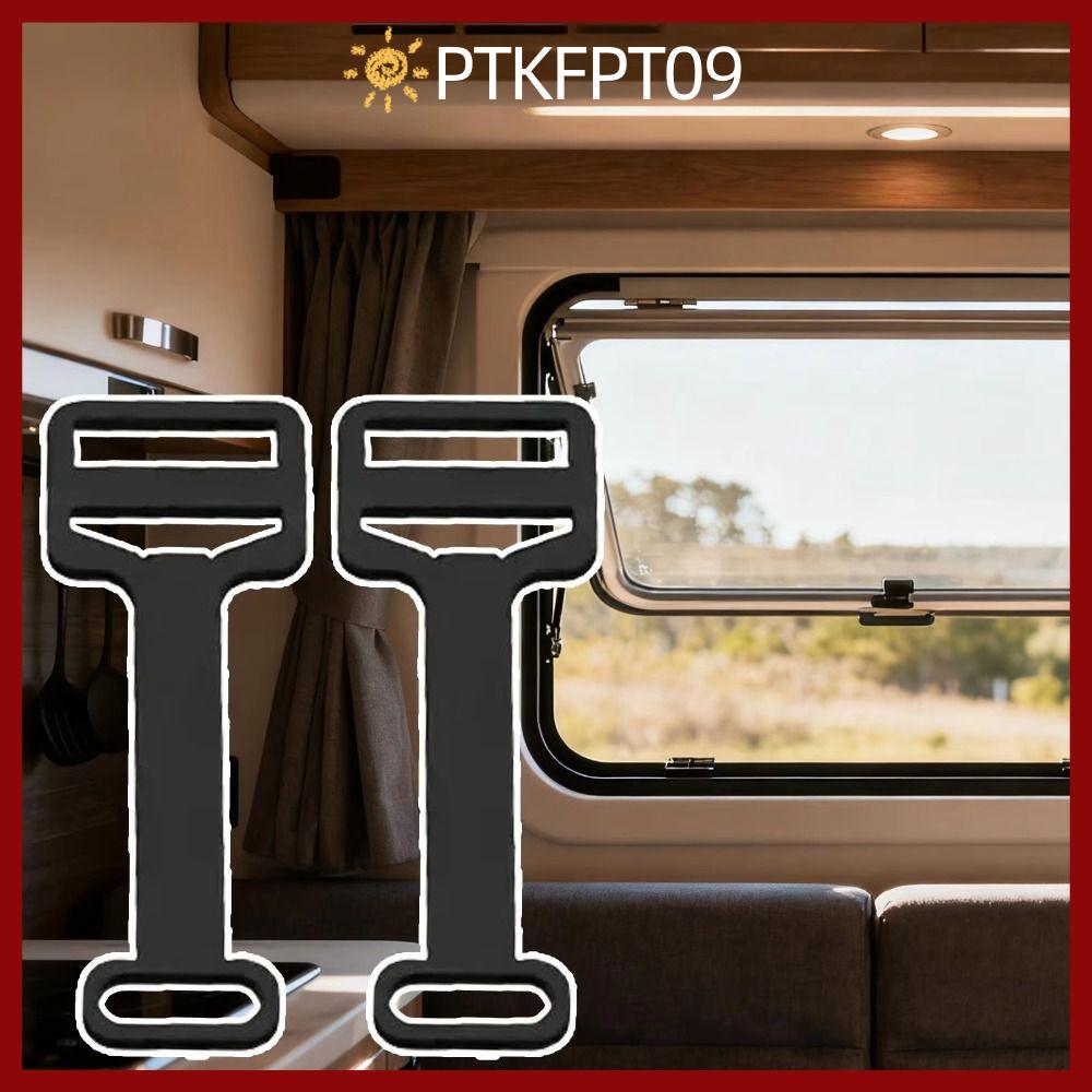 PTKFPT09 RV ตัวจํากัดระบายอากาศหน้าต่าง, PLA สีดํา RV ล็อคความปลอดภัยหน้าต่าง, การพิมพ์คุณภาพสูงปฏิบ