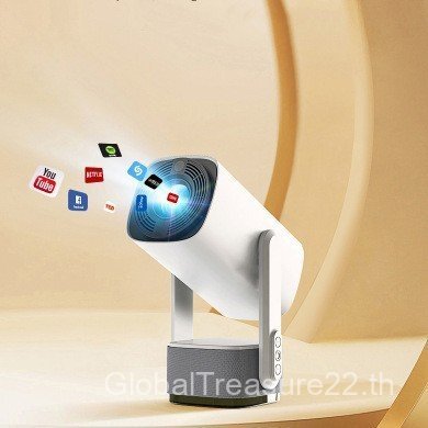 K2 ครัวเรือน 4K HD โปรเจคเตอร์ Gimbal Android โปรเจคเตอร์ในตัวโฟกัสไฟฟ้า