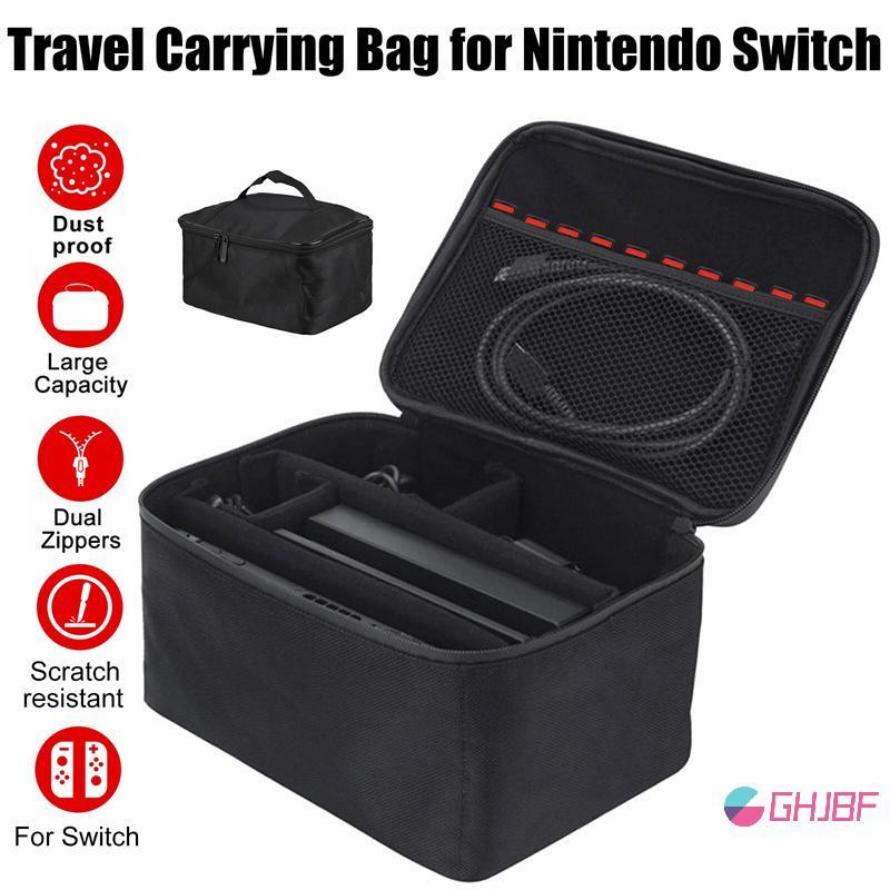 GHJBF] เหมาะสําหรับ Nintendo Switch/Switch OLED Travel Bag, Soft Case Protection, Portable Switch Ca