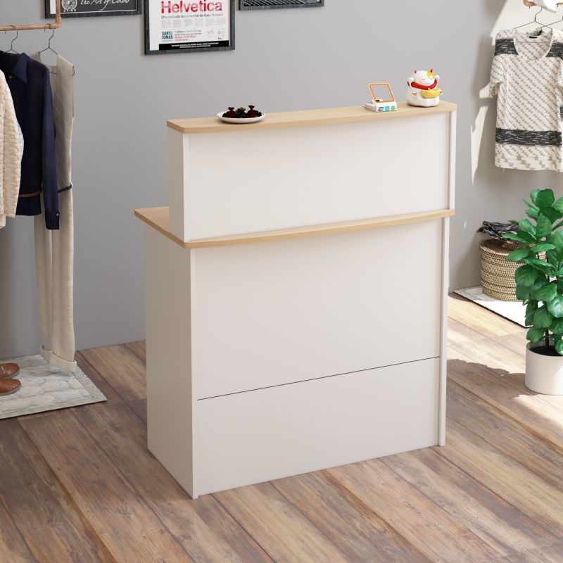 Cash Register Store Front Desk Reception Desk Convenience Store Desk Table Counter