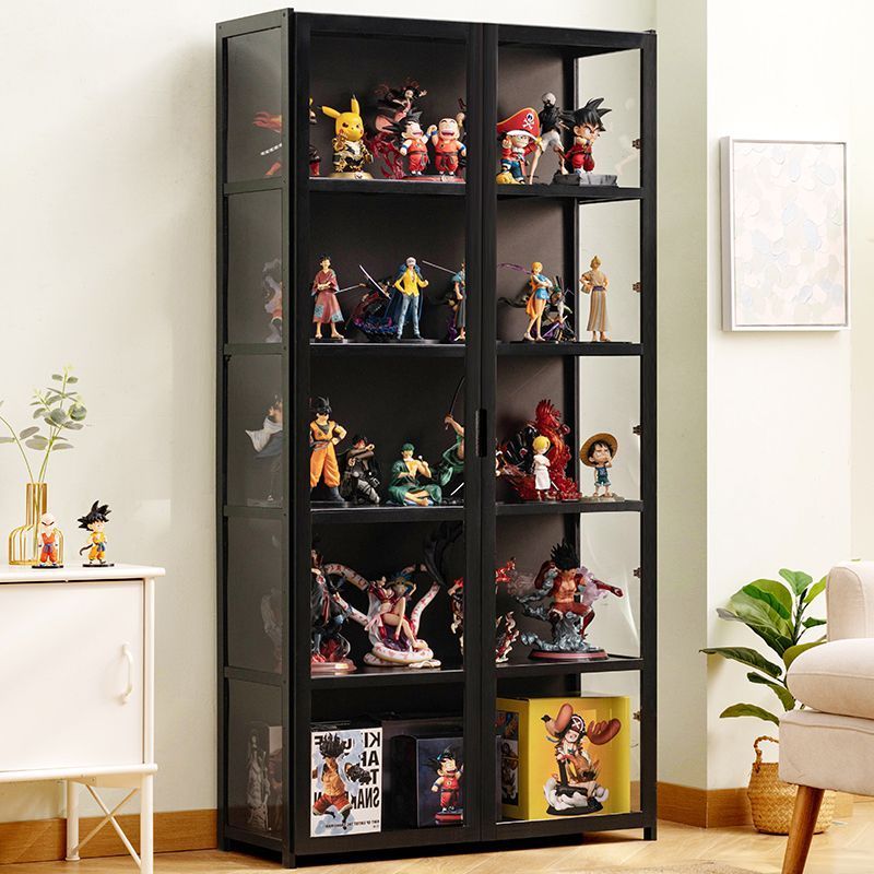 Black figurine display cabinet Lego acrylic display stand product decoration display cabinet