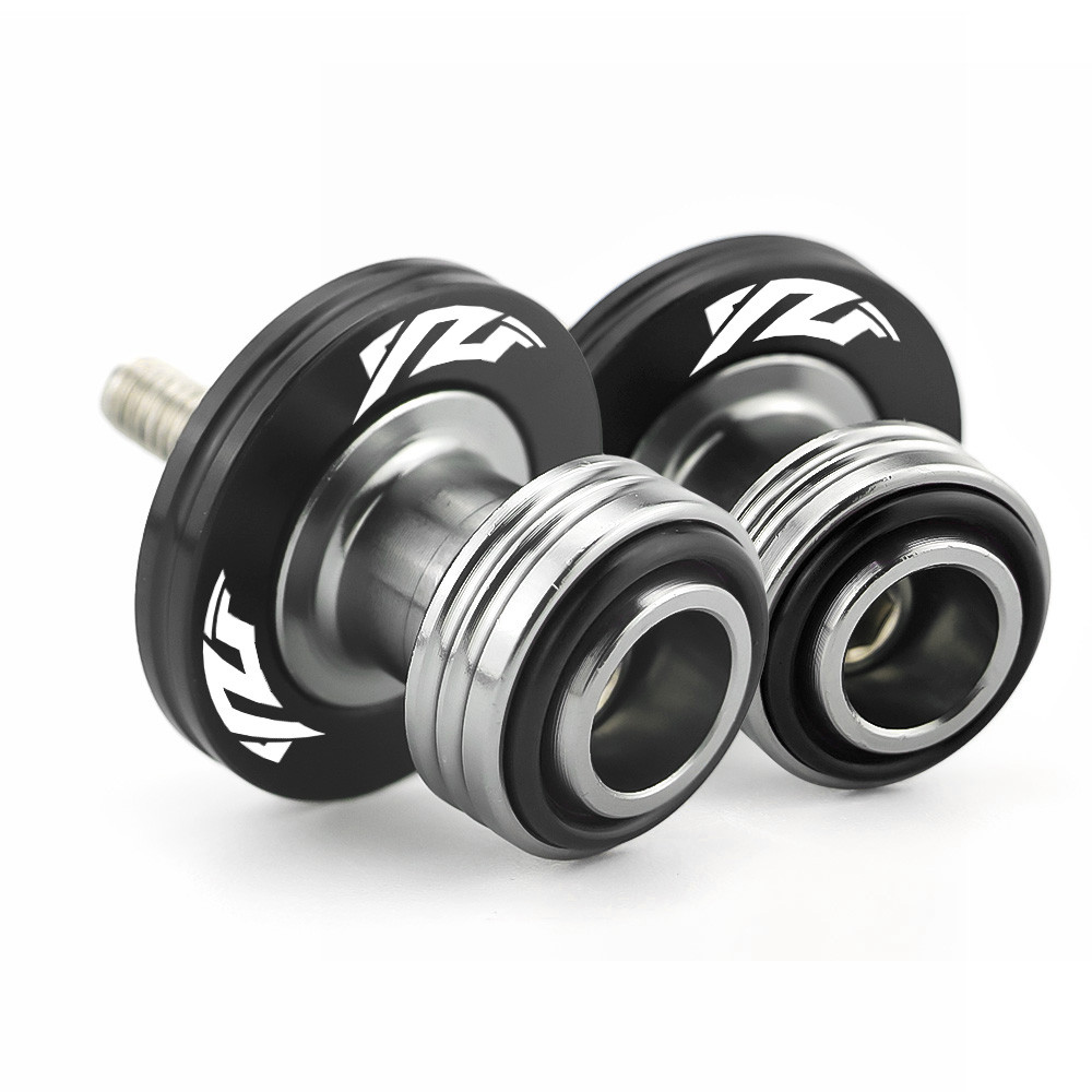 สําหรับ YAMAHA YZF R15m R3 R15 R25 Swingarm Spool Sliders รถจักรยานยนต์ CNC Swing Arm Spools Sliders ราคา ถูกที่สุด ดีลบีเคเค แกลเลอรีภาพที่ 9