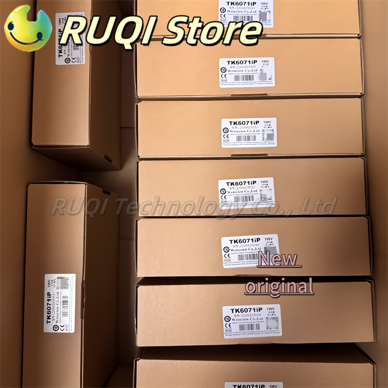 ต้นฉบับใหม่ 7 นิ้ว Weinview HMI Weintek หน้าจอสัมผัส TK6071iP TK6071IQ TK8071iP TK8072iP