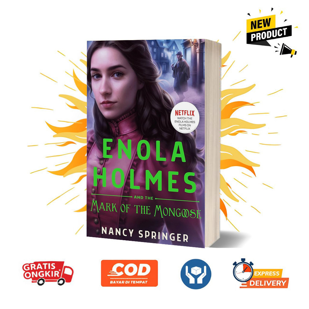 Enola Holmes และมาร์คของ Mogoose โดย Nancy Springer (ภาษาอังกฤษ)