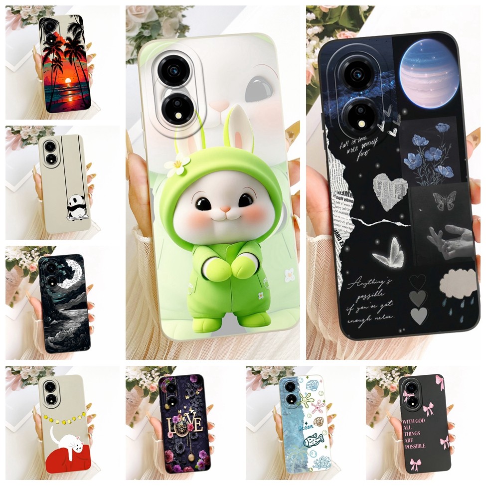 Honor X5Plus WOD-LX1 WOD-LX2 WOD-LX3 ฝาครอบ Honor X5 Plus กรณีซิลิโคนแฟชั่นหรูหรา Cool Kawaii น่ารัก