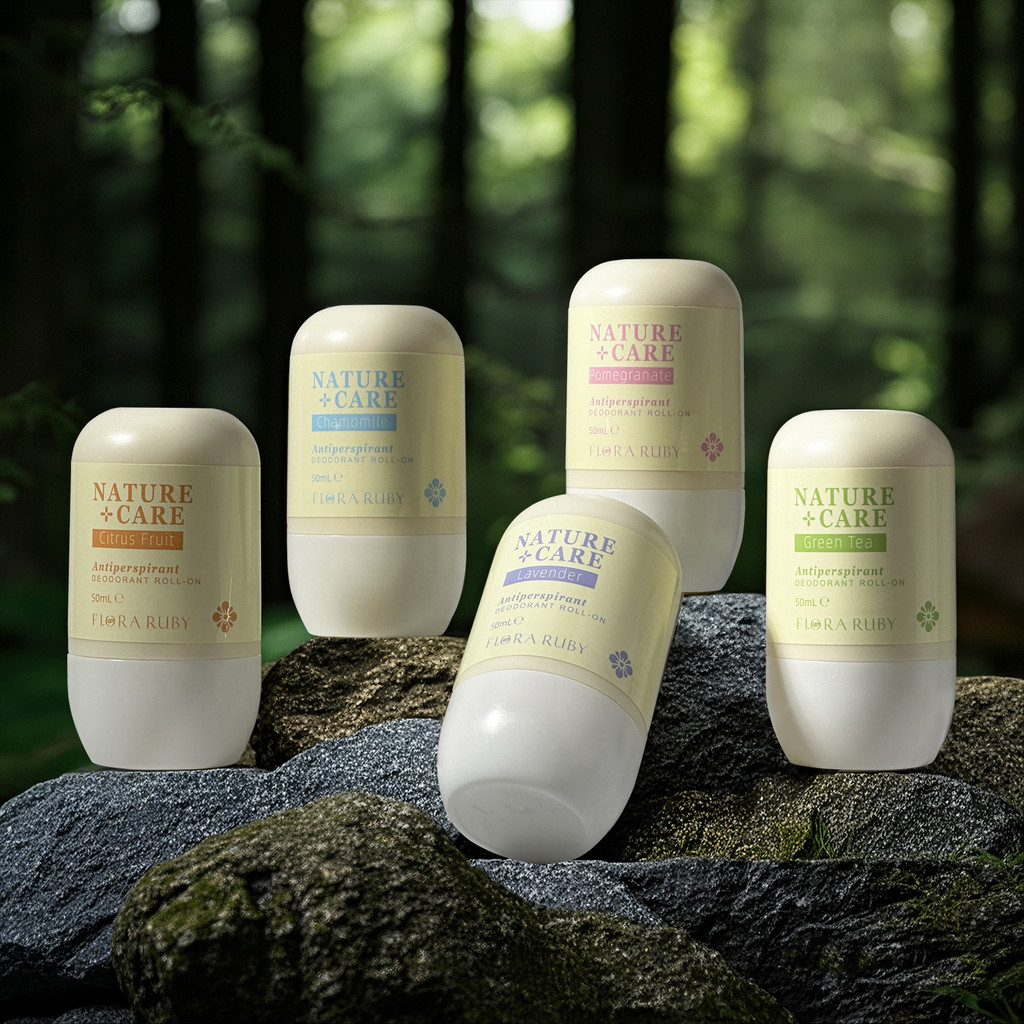 Unisex Antiperspirant Roll-On Refreshing Long-Lasting Antiperspirant Stone คลีนซิ่ง Antiperspirant R