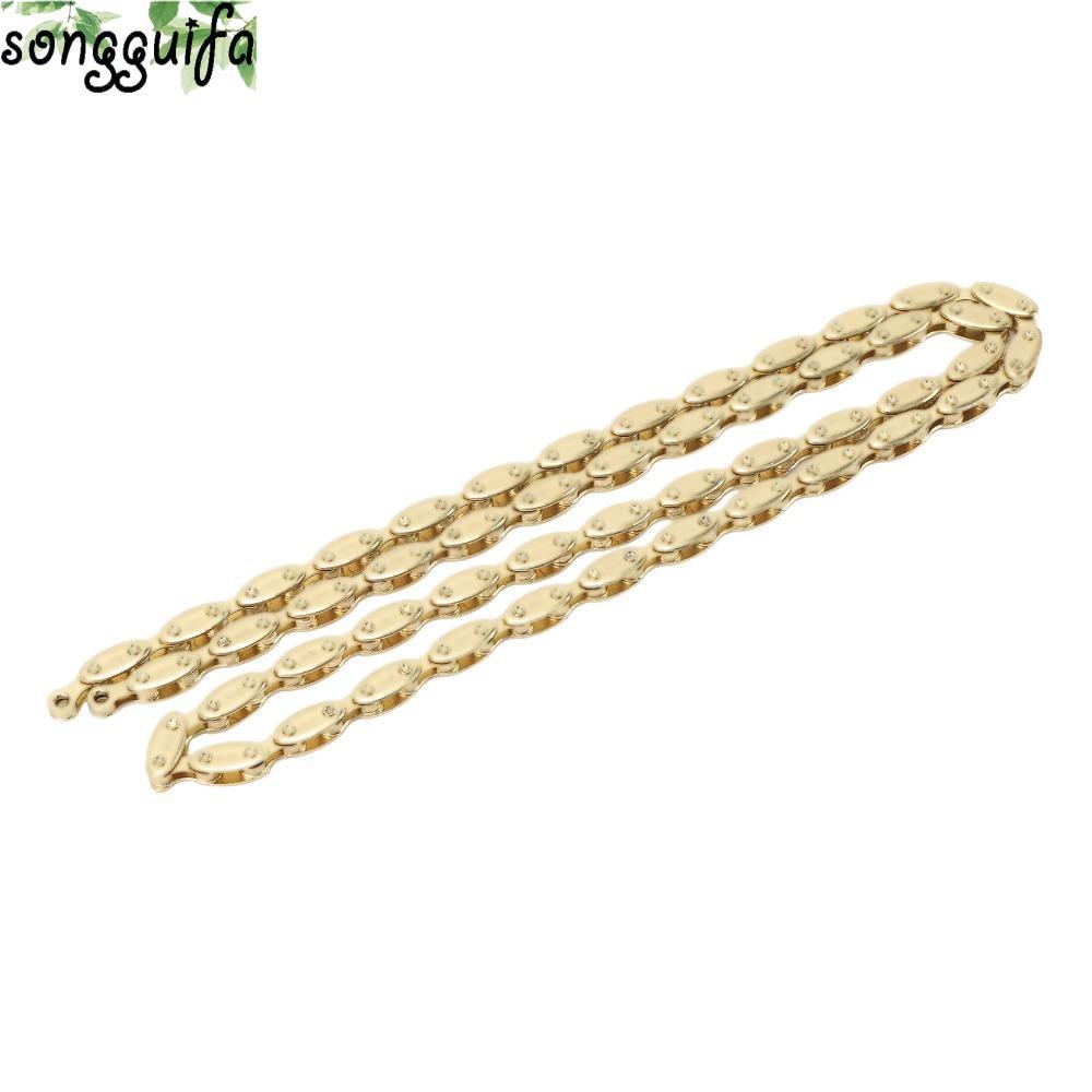 โซ่จักรยานความเร็วเดียว SONGGUIFA จากเหล็กแมงกานีสทนทาน 100 link สำหรับจักรยาน BMX และ Fixed Gear