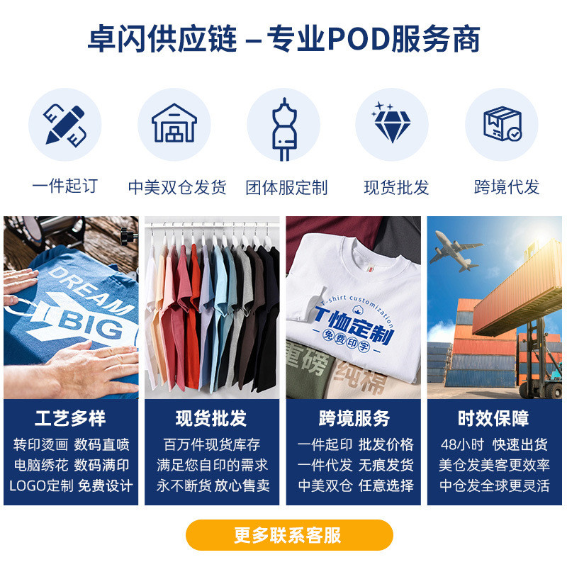 2026 แฟชั่น 2026 Cross-Border ขายร้อนไม่มี SECOND CHANCES พิมพ์รูปแบบสบาย Casual All-Match รอบคอผู้ห