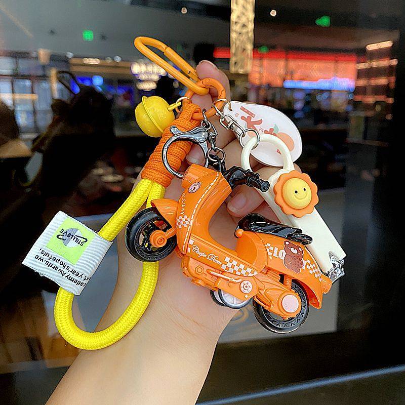 Creative Electric Motorcycle Motorcycle Model Students' School Bag Pendant Bag Accessories s6qR