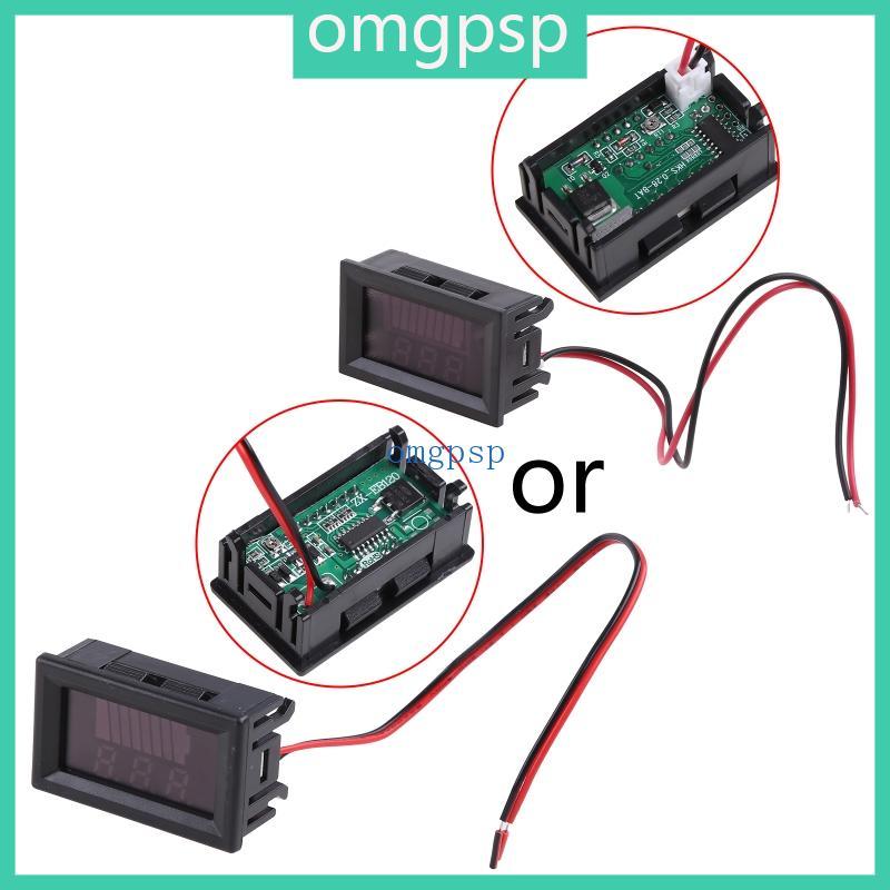 OMG Meter Tester Capacity Voltage Monitor Gauge Indicator สําหรับ Ebike