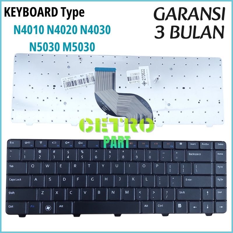 แป้นพิมพ์สําหรับ Inspiron 14V 14R N4010 N4020 N4030 N5030 M5030 Series -ใหม่