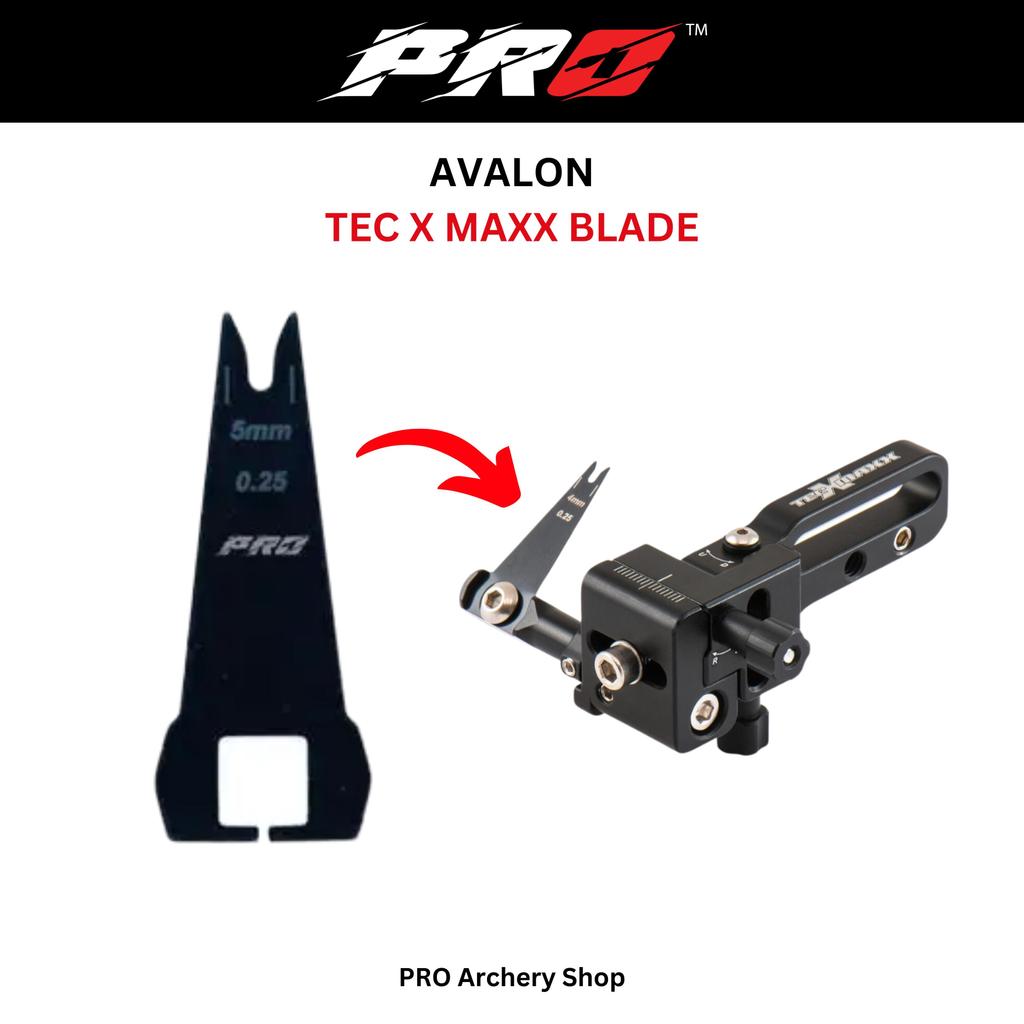 AVALON TEC X MAXX ARROW REST BLADE | BLADE REST BOW COMPOUND | ARROW REST PART AVALON l ARCHERY EQUI