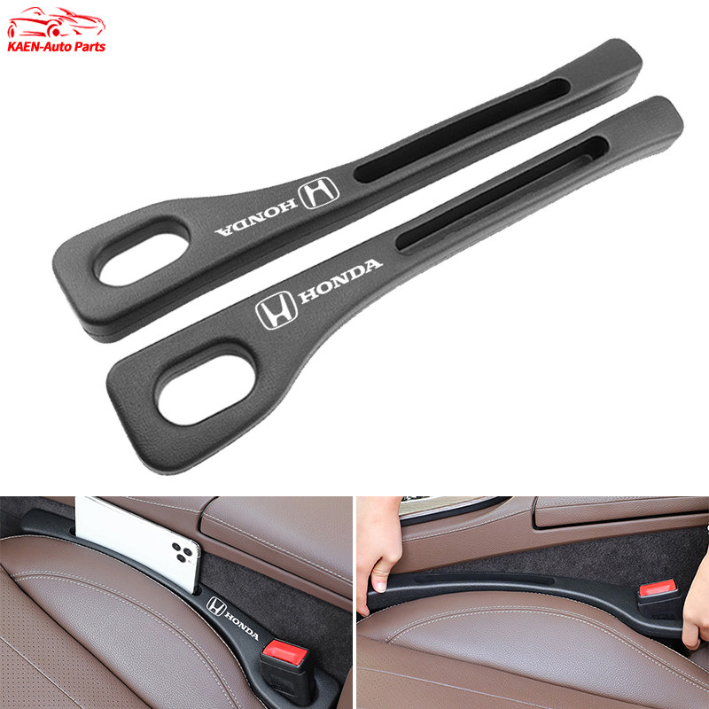 2ชิ้น Honda แถบฟิลเลอร์ช่องว่างที่นั่งรถยนต์ รถ ที่นั่ง ฟิลเลอร์ ด้านข้าง ตะเข็บ ปลั๊ก แถบ ป้องกันการรั่วไหล เติม ฟิลเลอร์ช่องว่างที่นั่งรถยนต์ สำหรับ Honda Civic 11th 10th gen fe fk fd Fit ge HRV Jazz gk City Hatchback Odyssey CRV BRV WRV Mugen