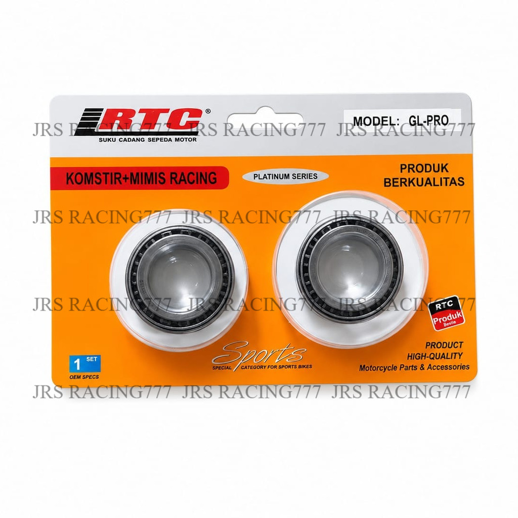 GL Pro RTC Racing Platinum Series คอลัมน์พวงมาลัยไม้ไผ่ชุดคุณภาพรถจักรยานยนต์พวงมาลัยคอลัมน์ + Mimis