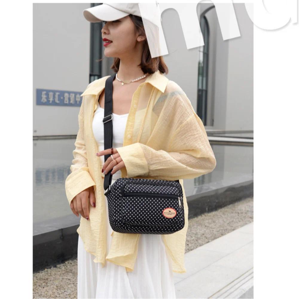 Fashion Solid Color Shoulder Messenger Bag Casual Satchel Messenger Bag Fashion Street Bag Messenger