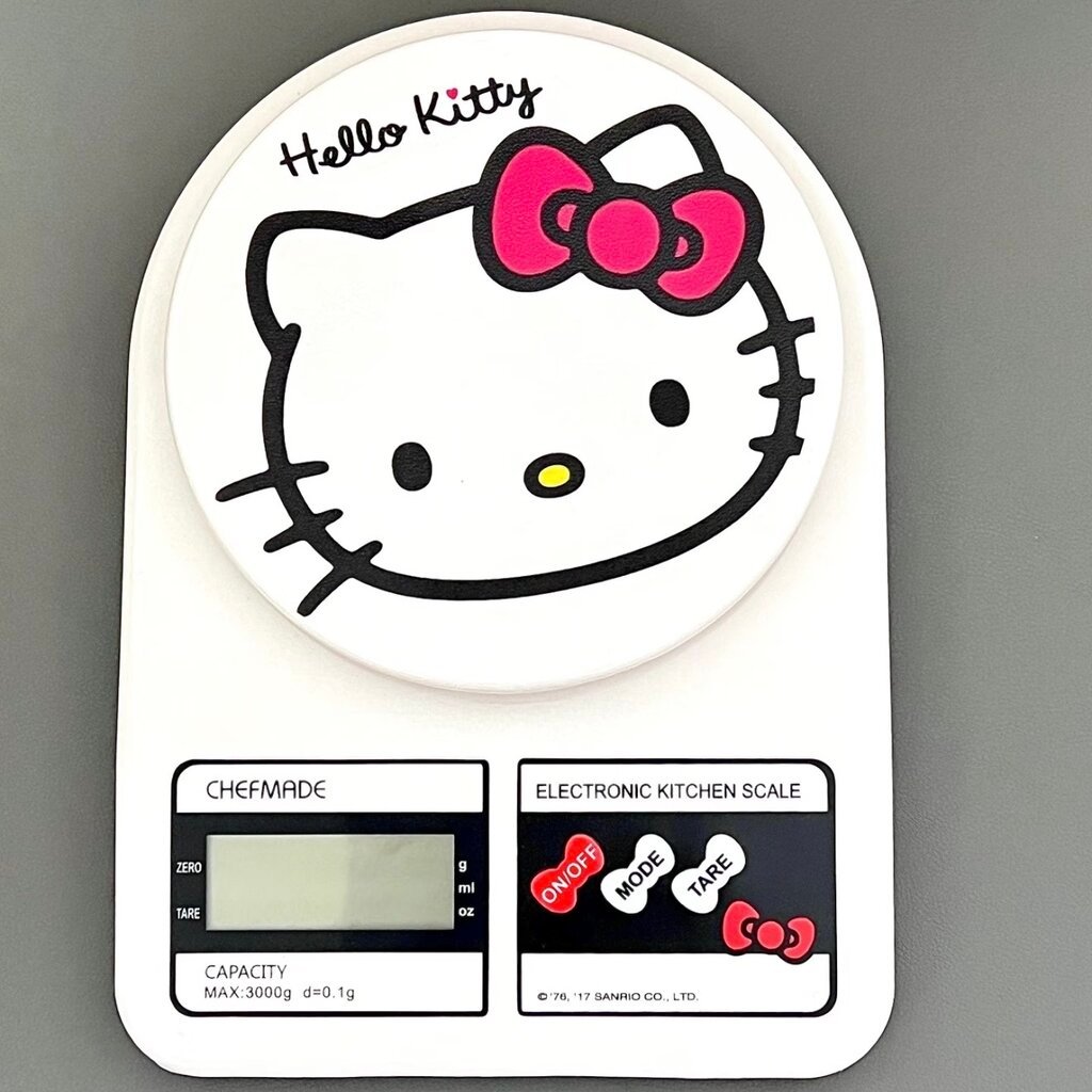 (รอ 14วัน) CHEFMADE x Hello Kitty / เครื่องชั่งน้ำหนักในครัวดิจิตอล Food Grade / ความละเอียด 0.1กรัม