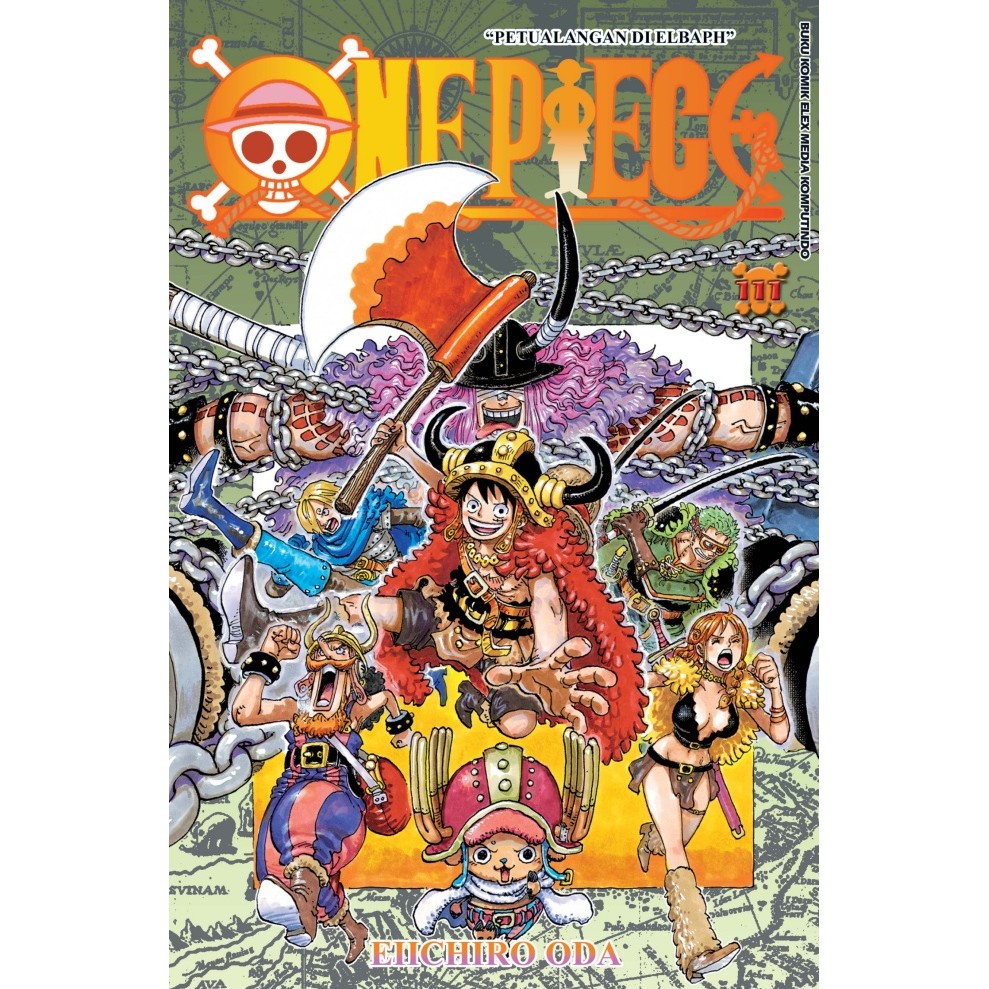 TK88 ONE PIECE COMIC 111 - EIICHIRO ODA