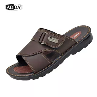 ADDA รุ่น 75401-M1 (Size 39-43)รองเท้าสวม PU เย็บขอบเพิ่มความเเข็งแรง ดูสุภาพ นุ่มเบาใส่สบาย