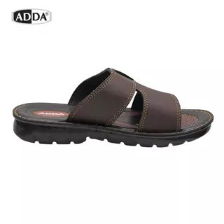 ADDA รุ่น 75401-M1 (Size 39-43)รองเท้าสวม PU เย็บขอบเพิ่มความเเข็งแรง ดูสุภาพ นุ่มเบาใส่สบาย