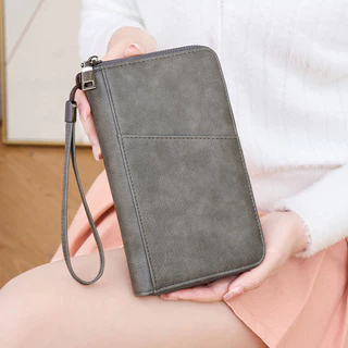 กระเป๋าพาสปอร์ตกันรีด RFID กันแม่เหล็ก มีซิป ใส่เอกสาร ตั๋วเครื่องบิน อเนกประสงค์