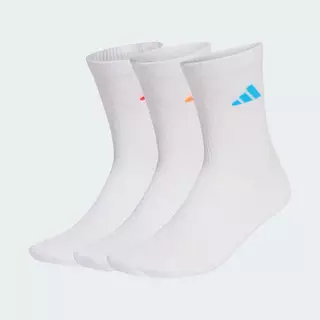 adidas ไลฟ์สไตล์ ถุงเท้ารองรับแรงกระแทกความยาวครึ่งแข้ง SPORTSWEAR (3 คู่) Unisex สีขาว KC9623
